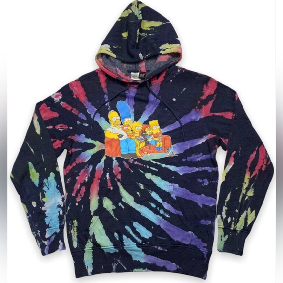 MAD Engine | Sweaters | Simpsons Tie Dye Hoodie | Poshmark